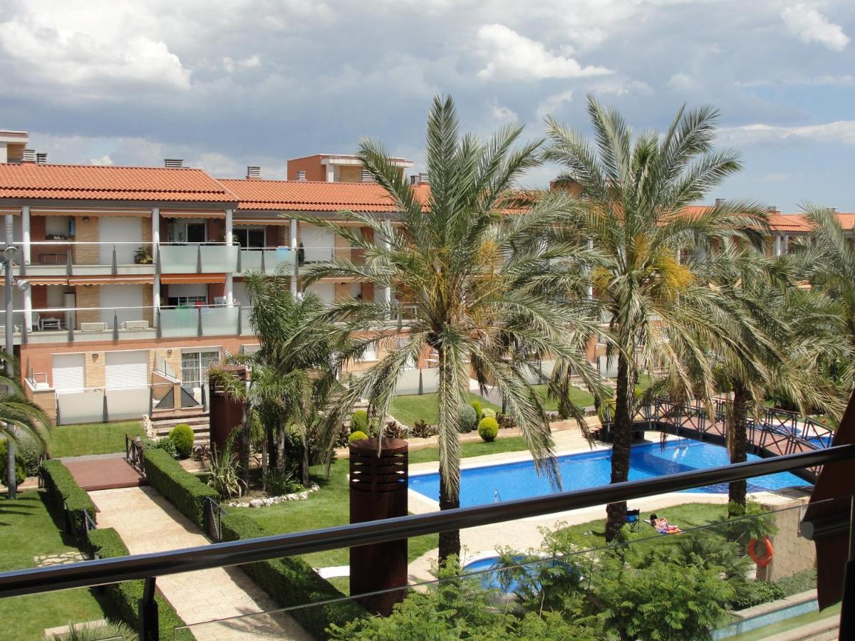 Acogedor Apartamento Con Piscina En Vilafortuny, Cambrils Exterior foto